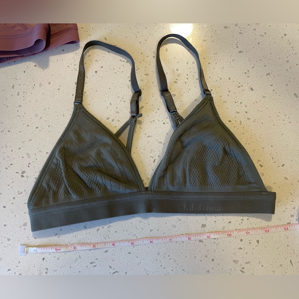 2 Lululemon Bras- Rose & Sage - Picture 14 of 15